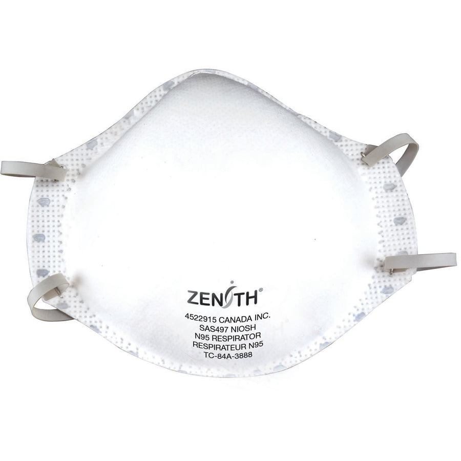 Zenith NIOSH N95 Particulate Respirators